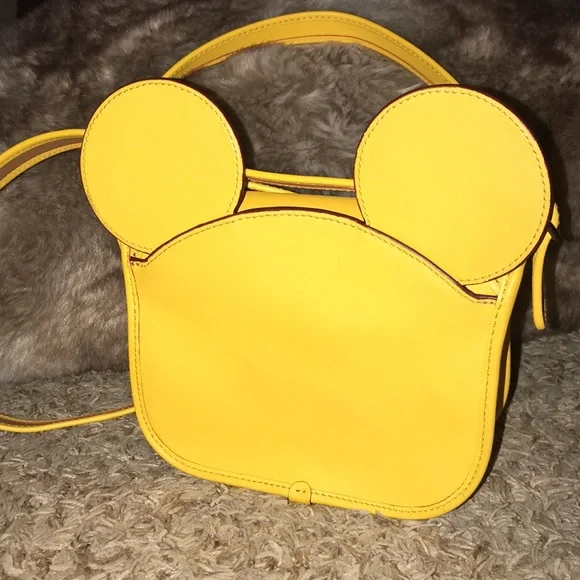Coach x Disney yellow crossbody